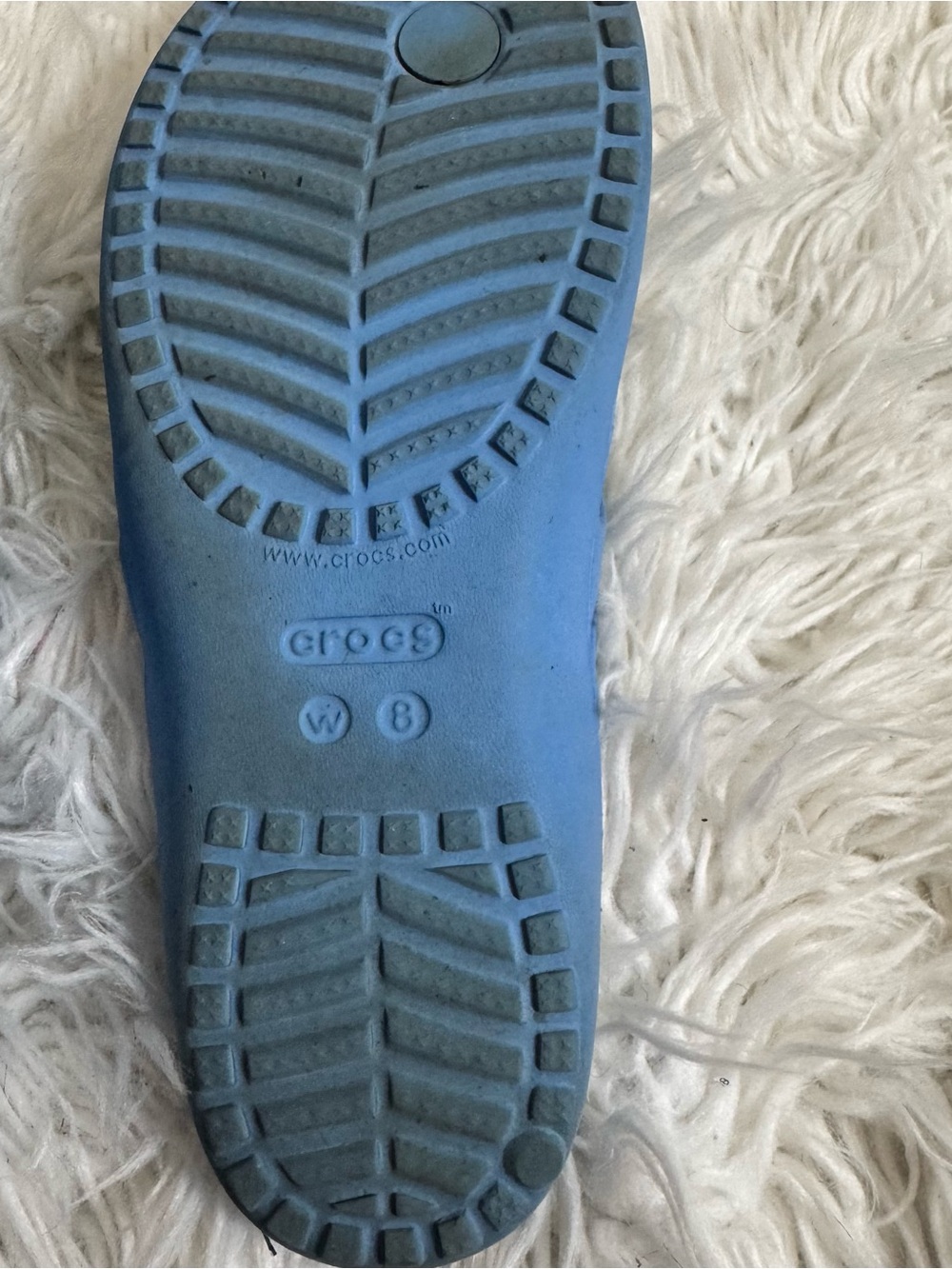 CROCS Kadee II Seasonal Graphic Flip Flops Blue Green Gradient Color 8 - Picture 4 of 5